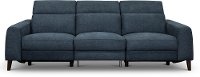 Navy Blue Transitional Power Reclining Sofa - Royals