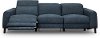 Navy Blue Transitional Power Reclining Sofa - Royals-2
