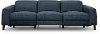 Navy Blue Transitional Power Reclining Sofa - Royals-3