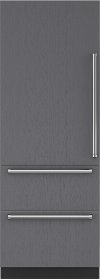 IT-30CIID-LH Sub-Zero 30 Inch Designer Bottom Freezer Refrigerator - Left Hinge, Panel Ready