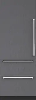 IT-30CIID-LH Sub-Zero 30 Inch Designer Bottom Freezer Refrigerator - Left Hinge, Panel Ready