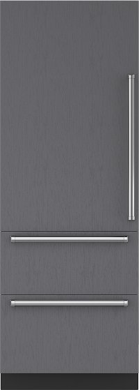 IT-30CIID-LH Sub-Zero 30 Inch Designer Bottom Freezer Refrigerator - Left Hinge, Panel Ready