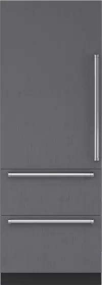 IT-30CIID-LH Sub-Zero 30 Inch Designer Bottom Freezer Refrigerator - Left Hinge, Panel Ready