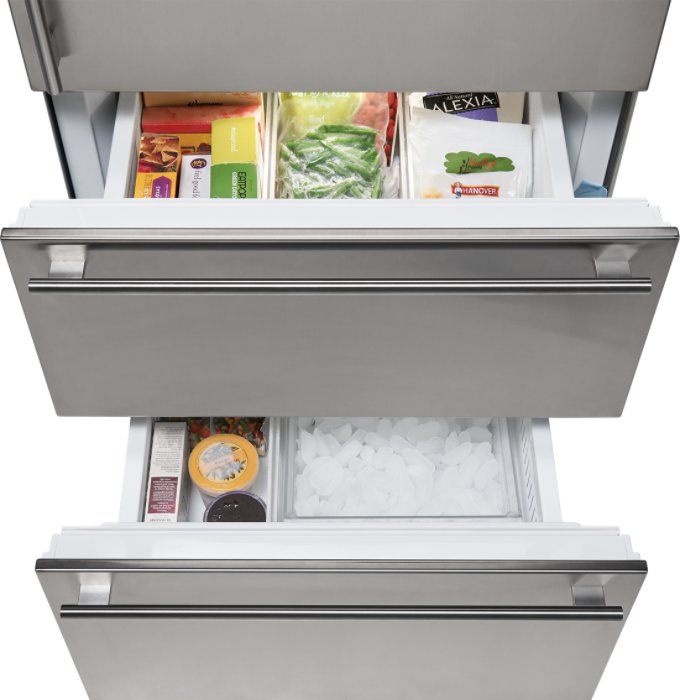 IT-30CIID-LH Sub-Zero 30 Inch Designer Bottom Freezer Refrigerator - Left Hinge, Panel Ready-2