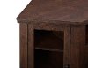 48 Inch Brown Corner Fireplace TV Stand-4