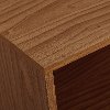 Acorn Brown 52 Inch Angled Fireplace TV Stand-4