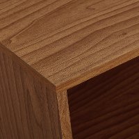 Acorn Brown 52 Inch Angled Fireplace TV Stand-4