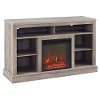 Gray 52 Inch Fireplace TV Stand