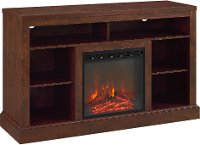 Brown 52 Inch Fireplace TV Stand-2