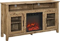 Driftwood 58 Inch Highboy Fireplace TV Stand-5