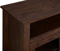 W58FP18HBTB Brown 58 Inch Highboy Fireplace TV Stand-4