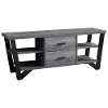 Gray Contemporary 60 Inch TV Stand-3