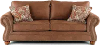Tahoe Casual Traditional Mocha Brown Sofa