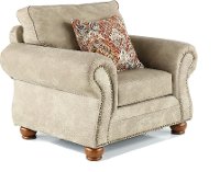 Casual Traditional Graphite Brown Chair - Tahoe-2