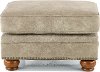 Casual Traditional Graphite Brown Ottoman - Tahoe