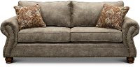 Casual Traditional Graphite Brown Sofa Bed - Tahoe