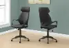 Black Microfiber Computer Chair