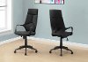 Black Upholstered Computer Chair