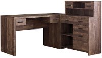 Brown Corner Computer Desk-2