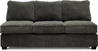 Contemporary Dark Gray Armless Sofa Bed - Autumn