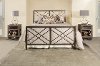 KIT Contemporary Pewter Full Metal Bed - Westlake