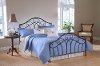 KIT Traditional Brown Queen Metal Bed - Josephine