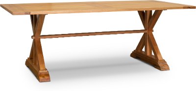 Natural Eucalyptus Wood Patio Table - Glades