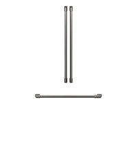 CXLB3H3PMBT Café French Door Refrigerator Handle Kit in Brushed Black-1