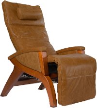 SV-630-80 Caramel Brown Leather Zero Gravity Massage Chair - Svago