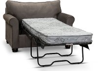 Smoke Gray Twin Sofa Bed - Jojo-2