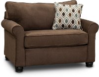Chocolate Brown Twin Sofa Bed - Jojo