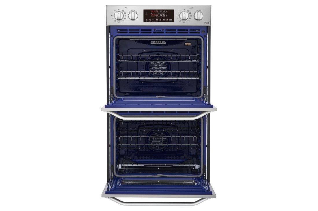LSWD307ST LG Studio 30 Inch Smart Double Wall Oven with Convection - 9.4 cu. ft. Stainless Steel-2