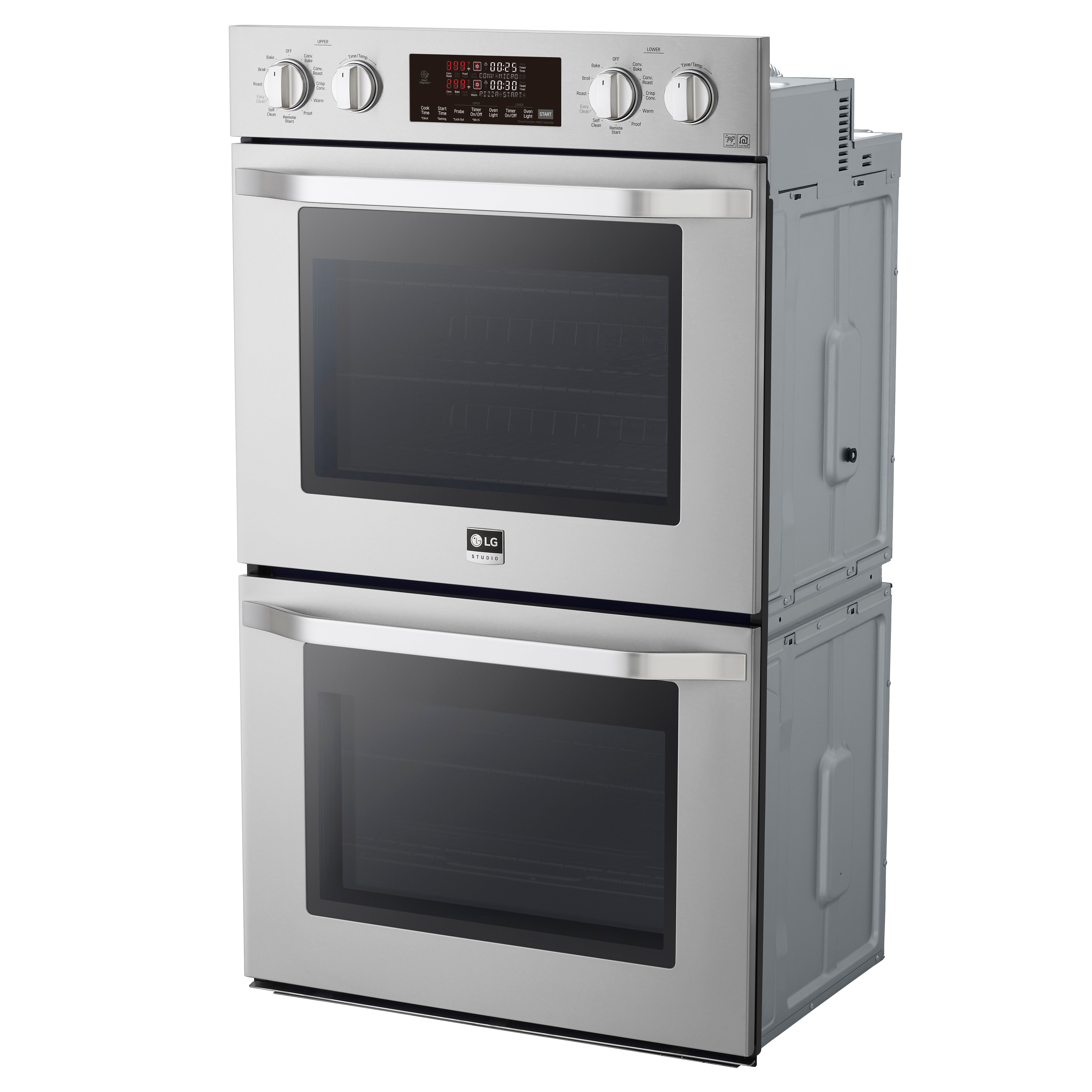 LSWD307ST LG Studio 30 Inch Smart Double Wall Oven with Convection - 9.4 cu. ft. Stainless Steel-5