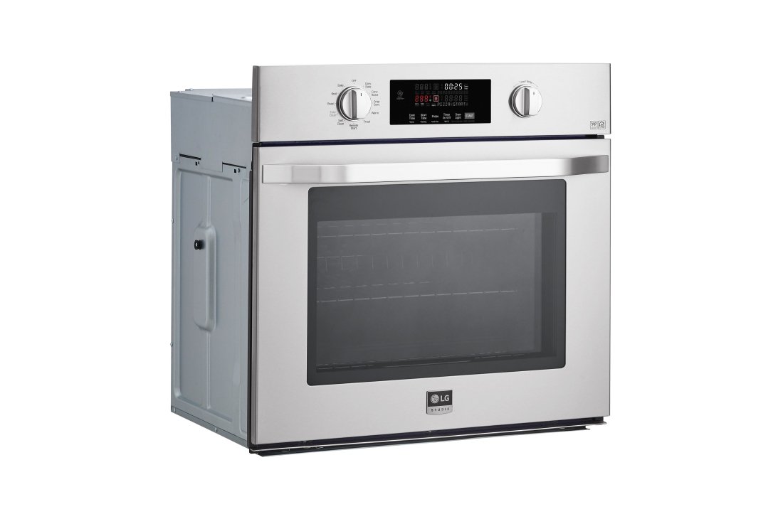 LSWS307ST LG Studio 30 Inch Smart Single Wall Oven with Convection - 4.7 cu. ft. Stainless Steel-2
