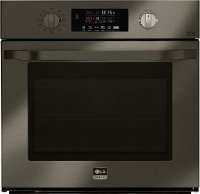 LSWS300BD LG Studio 30 Inch Smart Single Wall Oven with Convection - 4.7 cu. ft. Black Stainless Steel