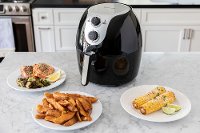 MCAF56MB Magic Chef 5.6 Quart Black Manual Air Fryer -7