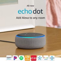B0792K2BK6 Amazon Echo Dot (3rd Gen) - Smart speaker with Alexa - Heather Gray-2