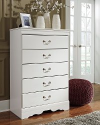 Classic White Chest of Drawers - Anarasia-2