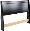 Classic Black Twin Sleigh Headboard - Huey Vineyard
