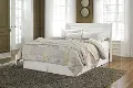 Anarasia White Queen Sleigh Headboard