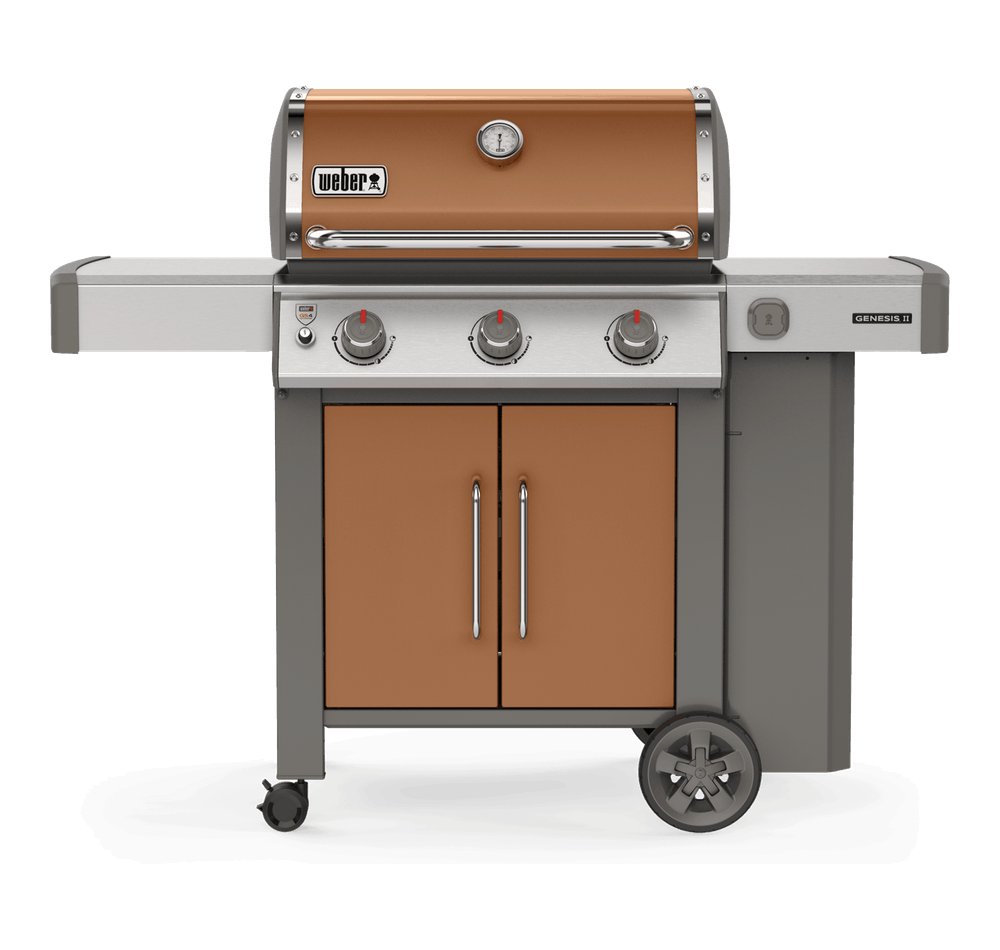 61025001 Weber Genesis II E-315 Liquid Propane Grill Copper-1