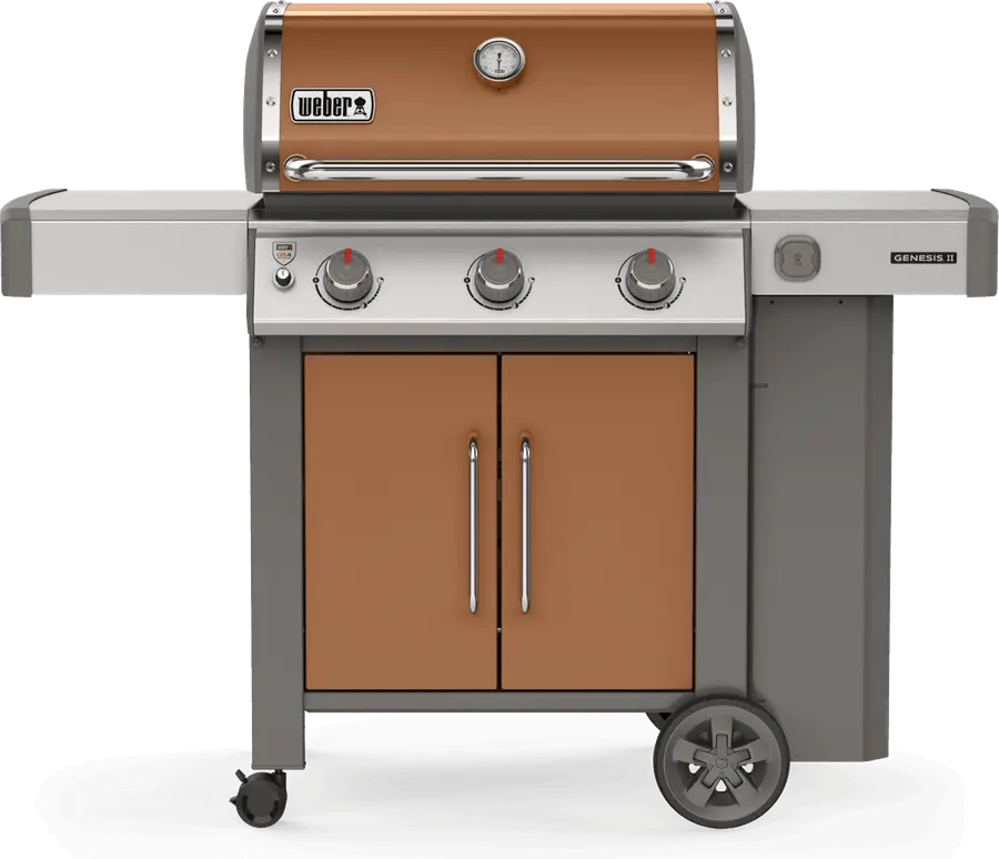 61025001 Weber Genesis II E-315 Liquid Propane Grill Copper-1