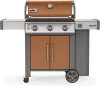 61025001 Weber Genesis II E-315 Liquid Propane Grill Copper