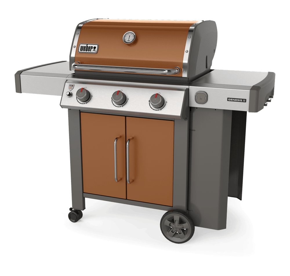 61025001 Weber Genesis II E-315 Liquid Propane Grill Copper-2