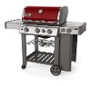 61032001 Weber Genesis II E-330 Liquid Propane Grill Crimson-2