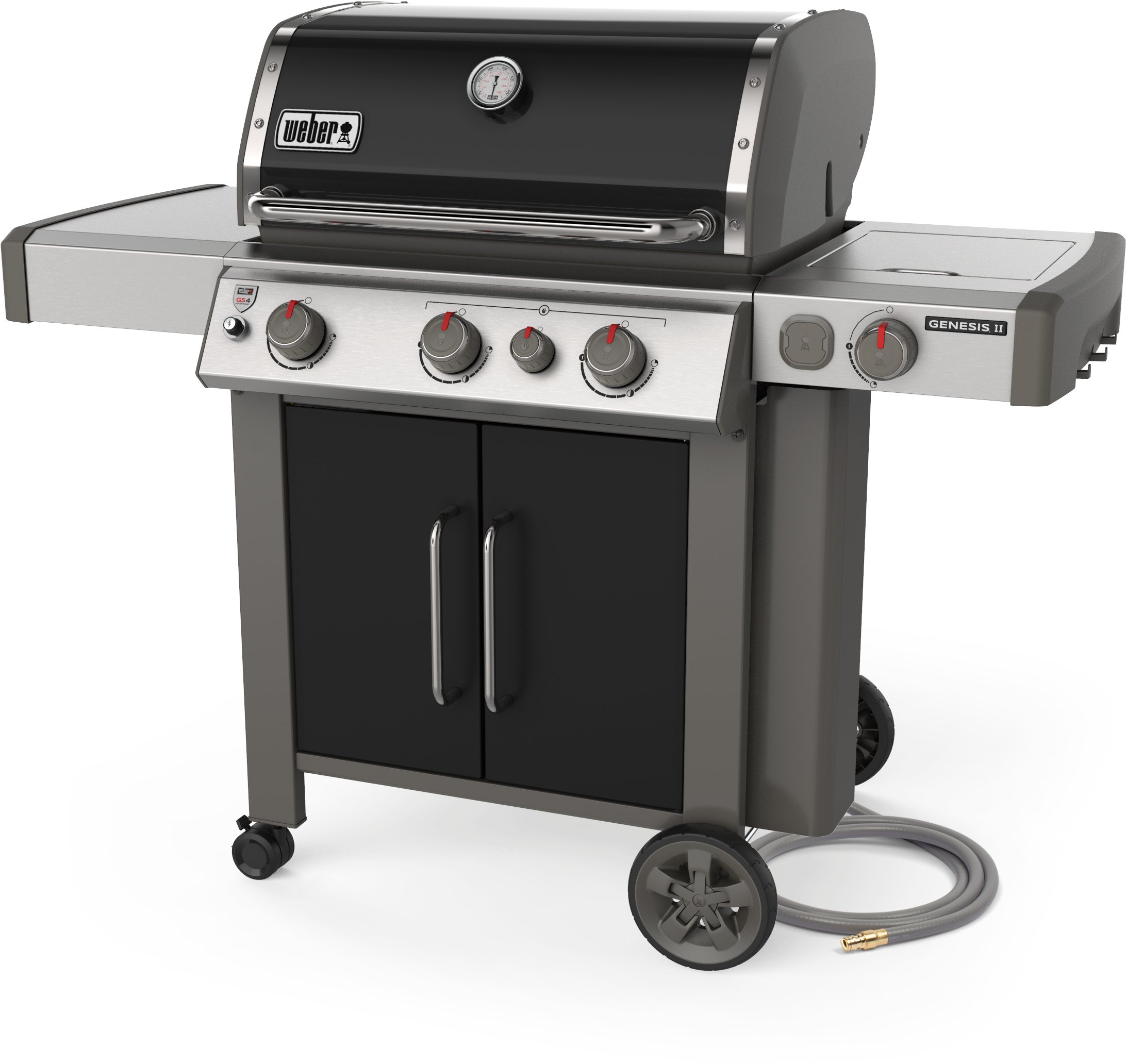 66016001 Weber Genesis II E-335 Natural Gas Grill - Black-2
