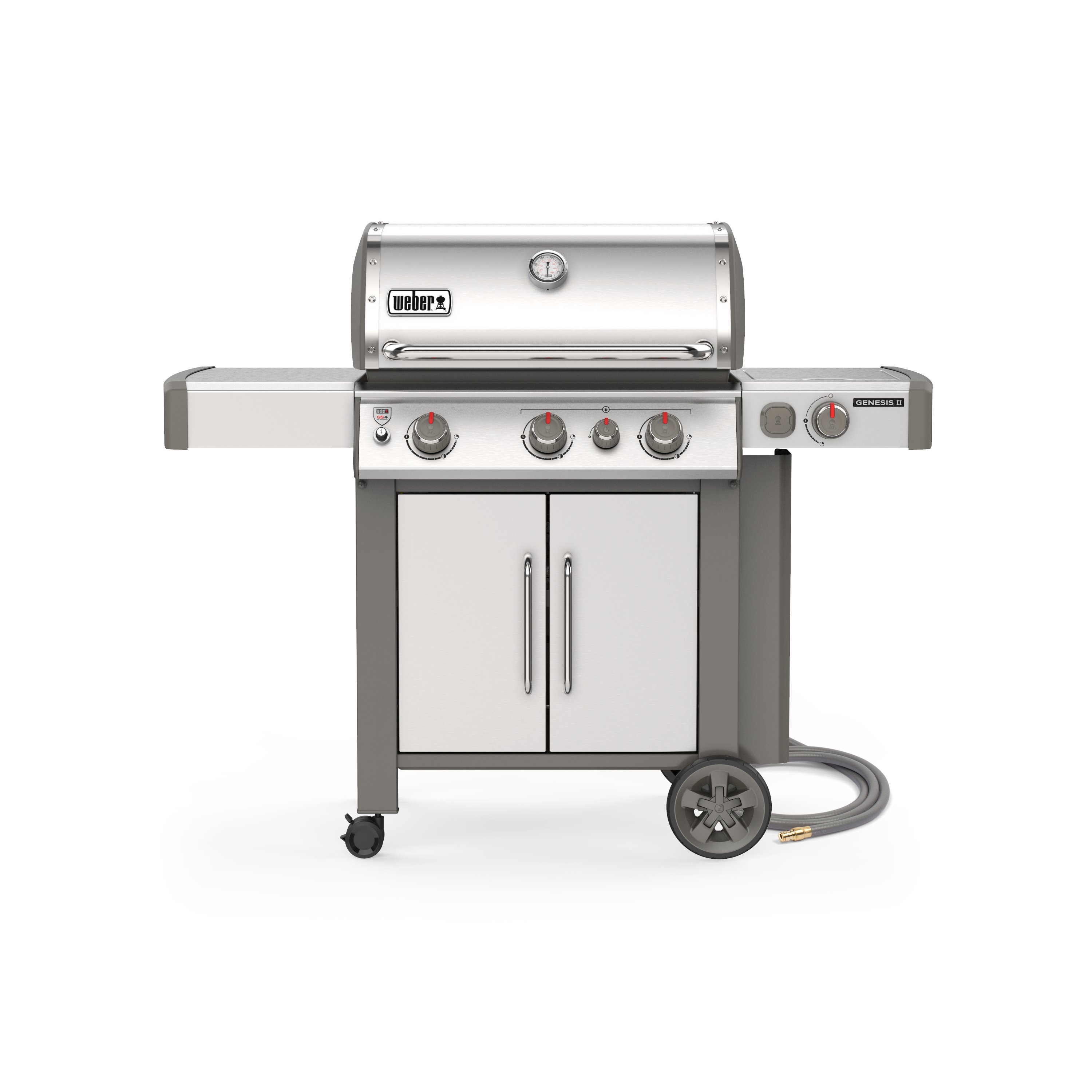 66006001 Weber Genesis II S-335 Natural Gas Grill - Stainless Steel-1