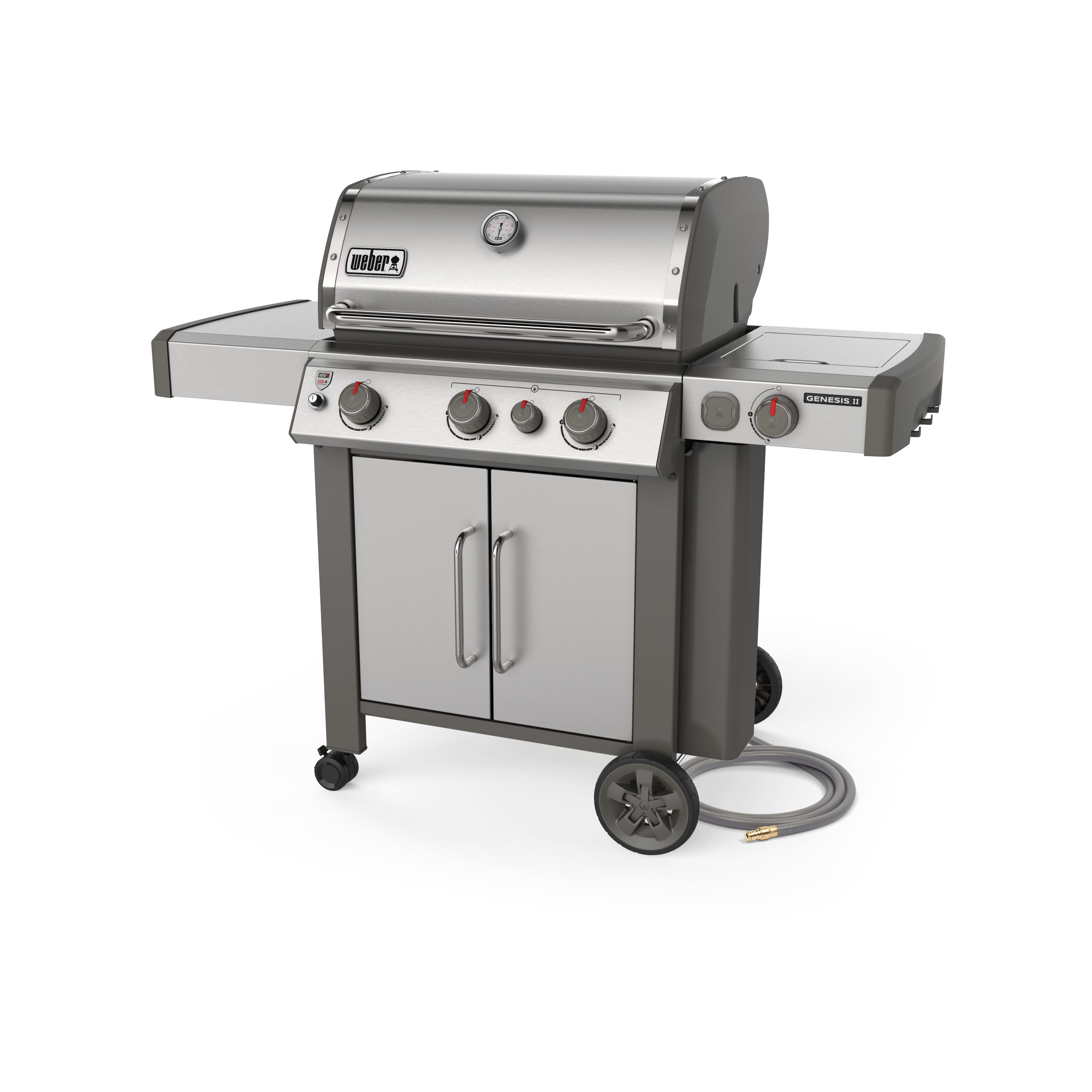 66006001 Weber Genesis II S-335 Natural Gas Grill - Stainless Steel-2