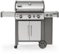 61006001,G2,S335,S/S Weber Genesis II S-335 Liquid Propane Grill - Stainless Steel