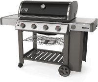 62011001 Weber Genesis II E-410 Liquid Propane Grill Black-2